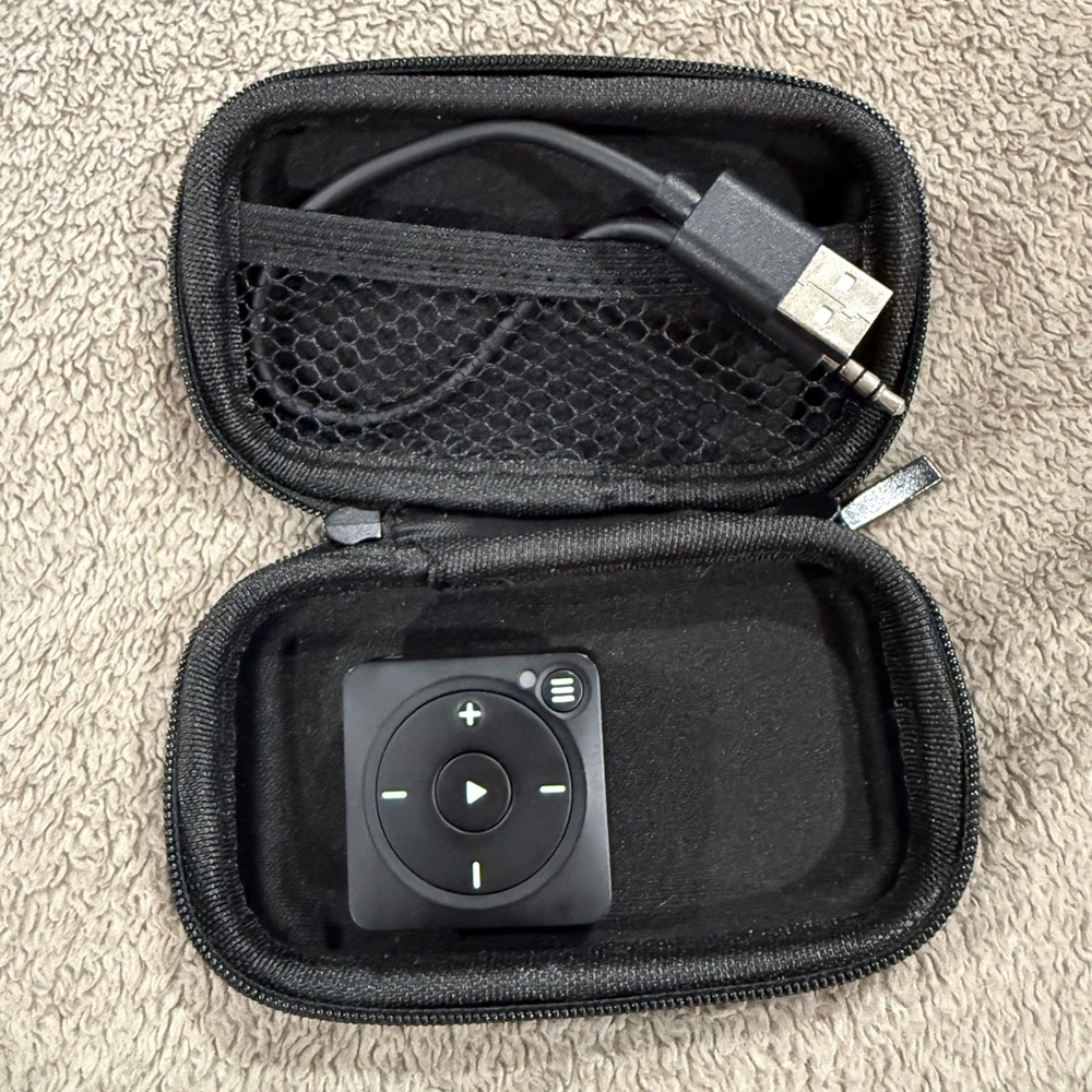 Mighty Vibe Spotify and Amazon Music Player - Bluetooth and Wired - black